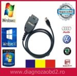Interfata diagnoza auto VAG.COM 18.9 lb. ROMANA, Maghiara, Engleza – Audi Skoda Seat VW  – 2018